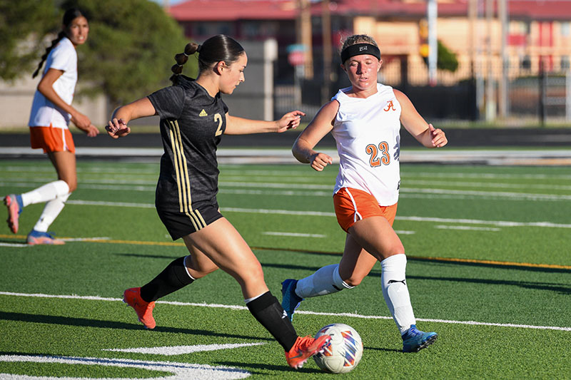 two players going after the ball