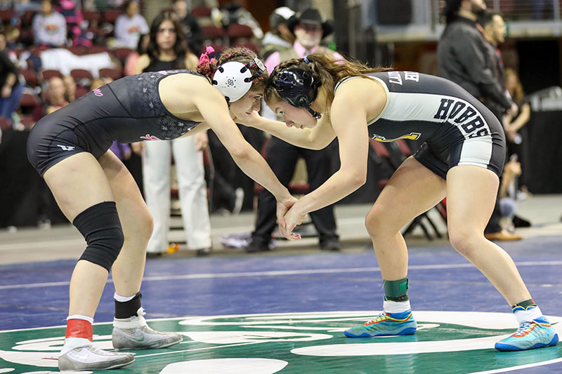 two female wrestlers